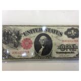 1917 $1 Large Size legal tender