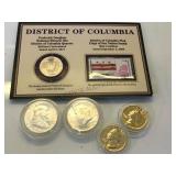 1963 Franklin ,1964 Kennedy,& Uncir. Quarters
