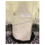 Large Brazilian quartz crystal