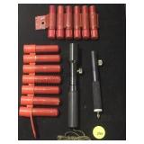 Hikers flare gun & flares