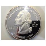 2008  14.59 troy oz. SILVER  US Statehood quarter