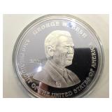 2001 half pound Presidential Election Silver