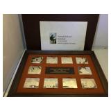 998 g Sterling Silver Norman Rockwell ingots, The