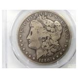 1890-CC  PCGS VGO8 Morgan Silver Dollar