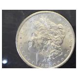 1882-CC UNCIRCULATED MORGAN Silver Dollar
