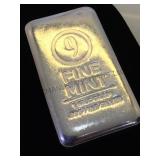 1 KILOGRAM , (2.2 lbs. .999 fine silver ) bar