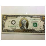 2003A enhanced Unc. $2 note