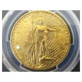1927   PCGS MS64  GOLD  $20 St. Gaudens  coin