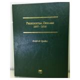 Presidential Dollars 2007-2016 album, complete