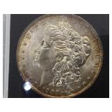 1903-O Morgan Silver Dollar, cased