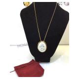 Vintage Lenox (windsong)  pendant necklace