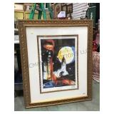 Salvador Dali, Manhattan Skyline, printograph,