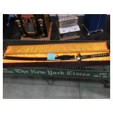 Japanese Samuri sword in case, razor sharp