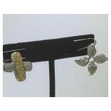 2- 14k gold & diamond pendants