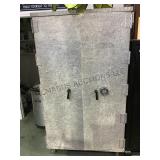 Large double door rolling Allsteel Safe with