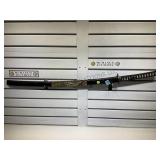 Decorated katana sword with sheath