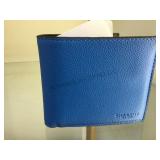 Coach bright blue leather , 3 in 1 wallet, NWT