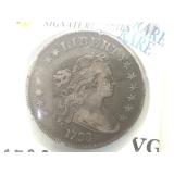 1798 RARE Draped Bust  Silver Dollar