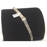 W. Peter 18 k gold & diamond swiss wristwatch,