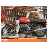 1986 BMW MRS motorcycle has title not running