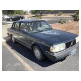 1991 Volvo model 240 4 door has title not running,