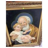 Framed oil on canvas signed by Thakur 1973