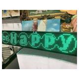 Programmable LED sign 7.5