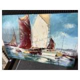 Oil on canvas by Peter Miller 3