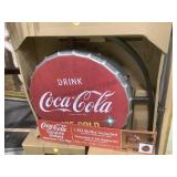 NIP LED light up metal sign Coca Cola