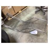 Le Corbusier Italy MCM chrome chaise lounge