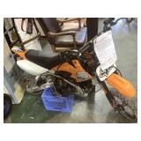 125 Pit bike motorcycle - has VIN inspection done