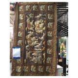 Thailand hand made wall hanging, King and a queen