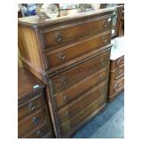 Vintage Jamestown Furniture highboy dresser,