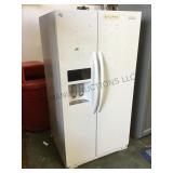 KitchenAid side by side refrigerator/ freezer, in