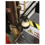 Vintage dentist drill with arm , wall mount