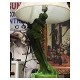 Vintage1940s / 50s figural ballet dancer lamp