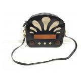 Pratesi Patent Leather old school radio bag, made