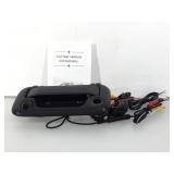 Car rear camera with wiring.