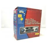 Mega Sound AM FM Car stereo and cassette player