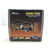 2 volume control wireless headphone IR receivers
