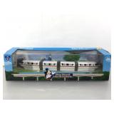 Walt Disney world monorail 4 piece die cast metal