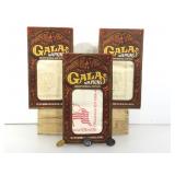 3 boxes bicentennial Gala napkins And wooden box
