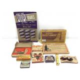 Vintage NIB items. Dust away Broom and Mop,