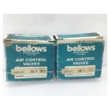 2 NOS Bellows Air Control Valves