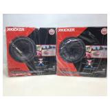 Pair of 800w Kicker Woofers NIB