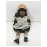 Vintage Porcelain doll 28in tall