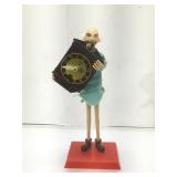 MiKen 8 in character Clock. With key. Missing