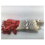 16 in wide python material approx 6 ft long and