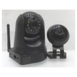 DLink pan and tilt day and night camera in