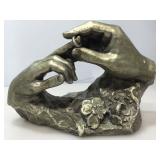 Austin sculpture 12x9 in signed Fisher. 1980.